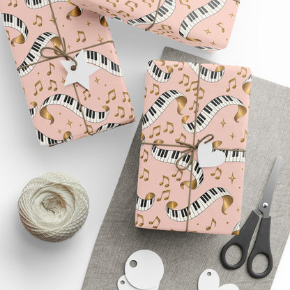 Piano Keys Wrapping Paper