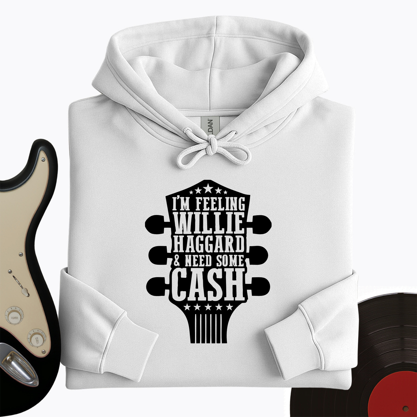 Willie And Cash Hoodie