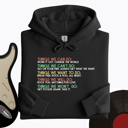 Things We Can Do Hoodie