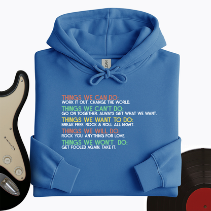 Things We Can Do Hoodie