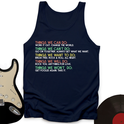 Things We Can Do Tank Top