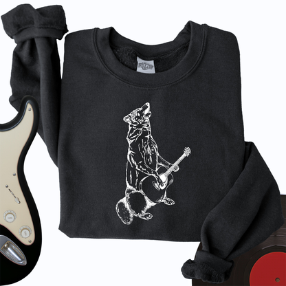 Wolf Guitar Crewneck