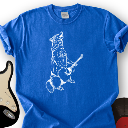 Wolf Guitar T-Shirt