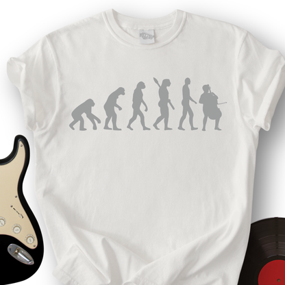 Evolution with Cello T-Shirt