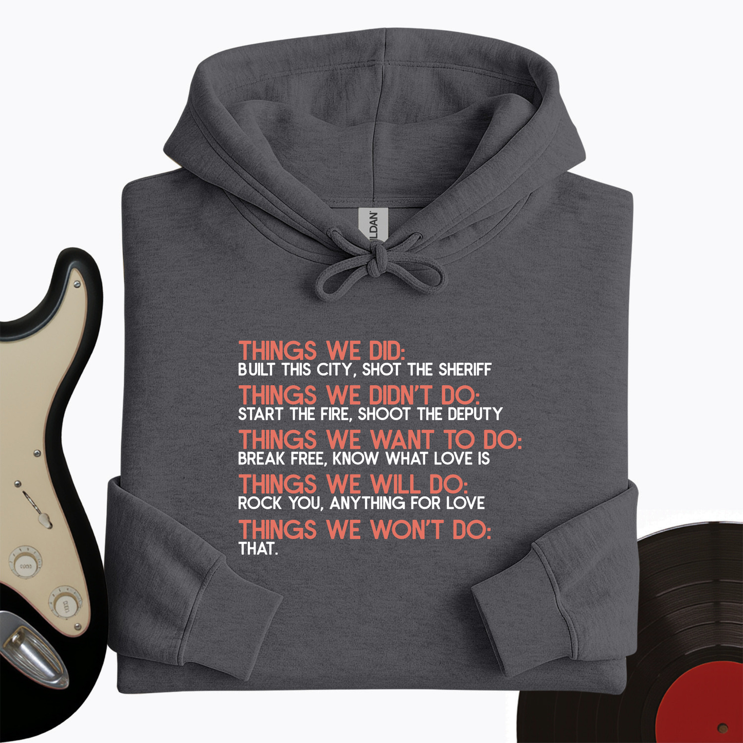 Things We Did Basics Hoodie