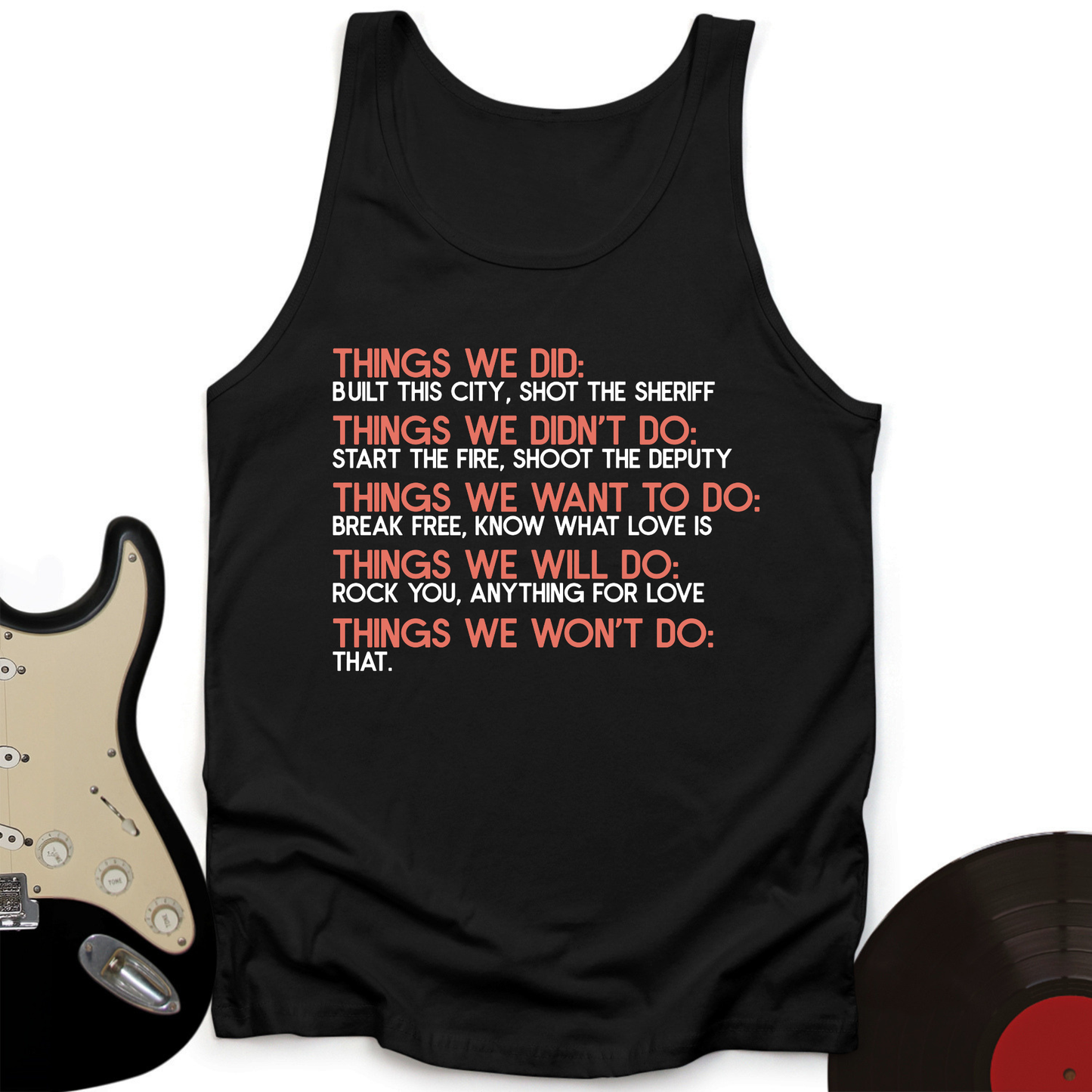 Things We Did Basics Tank Top