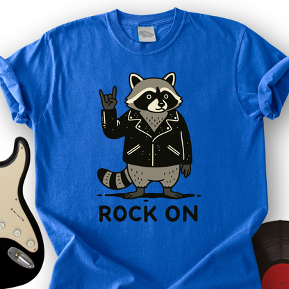 Raccoon Rock On T-Shirt