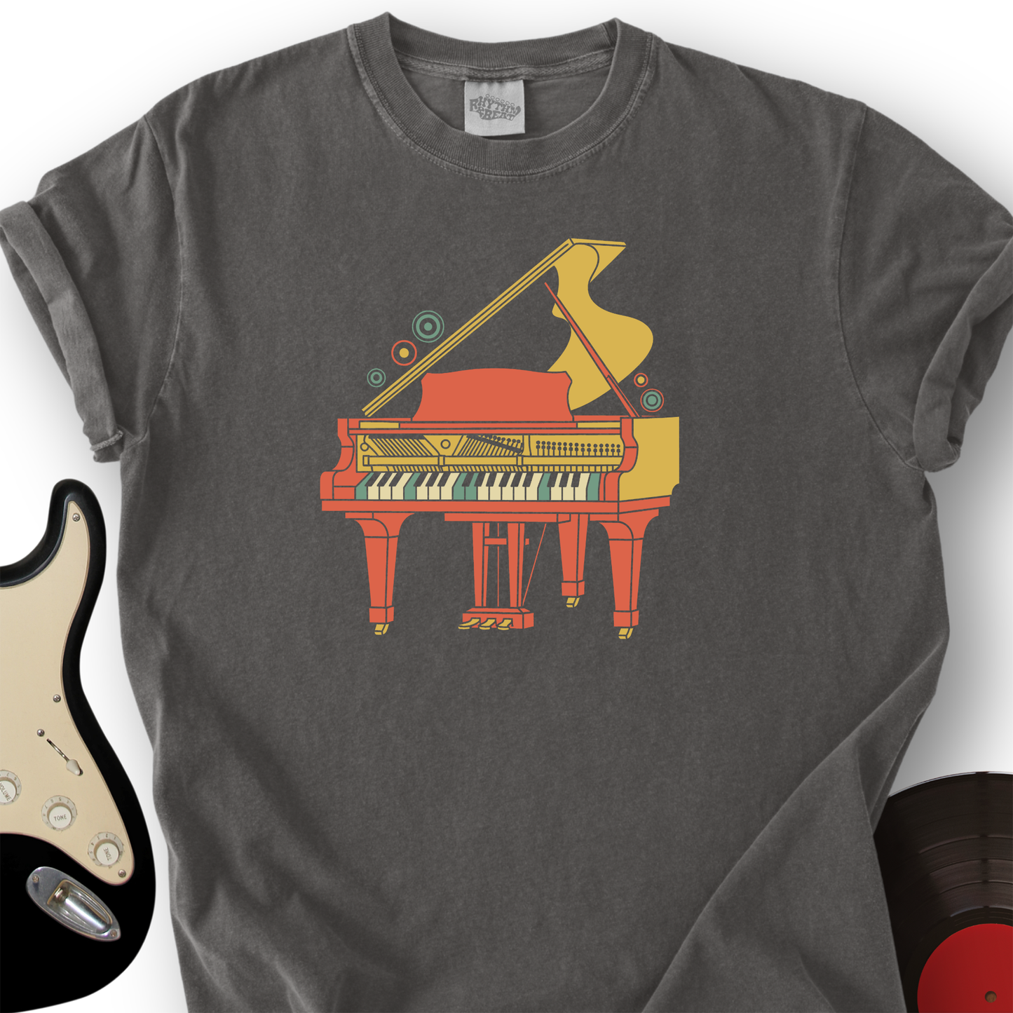 Piano Retro T-Shirt