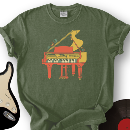Piano Retro T-Shirt