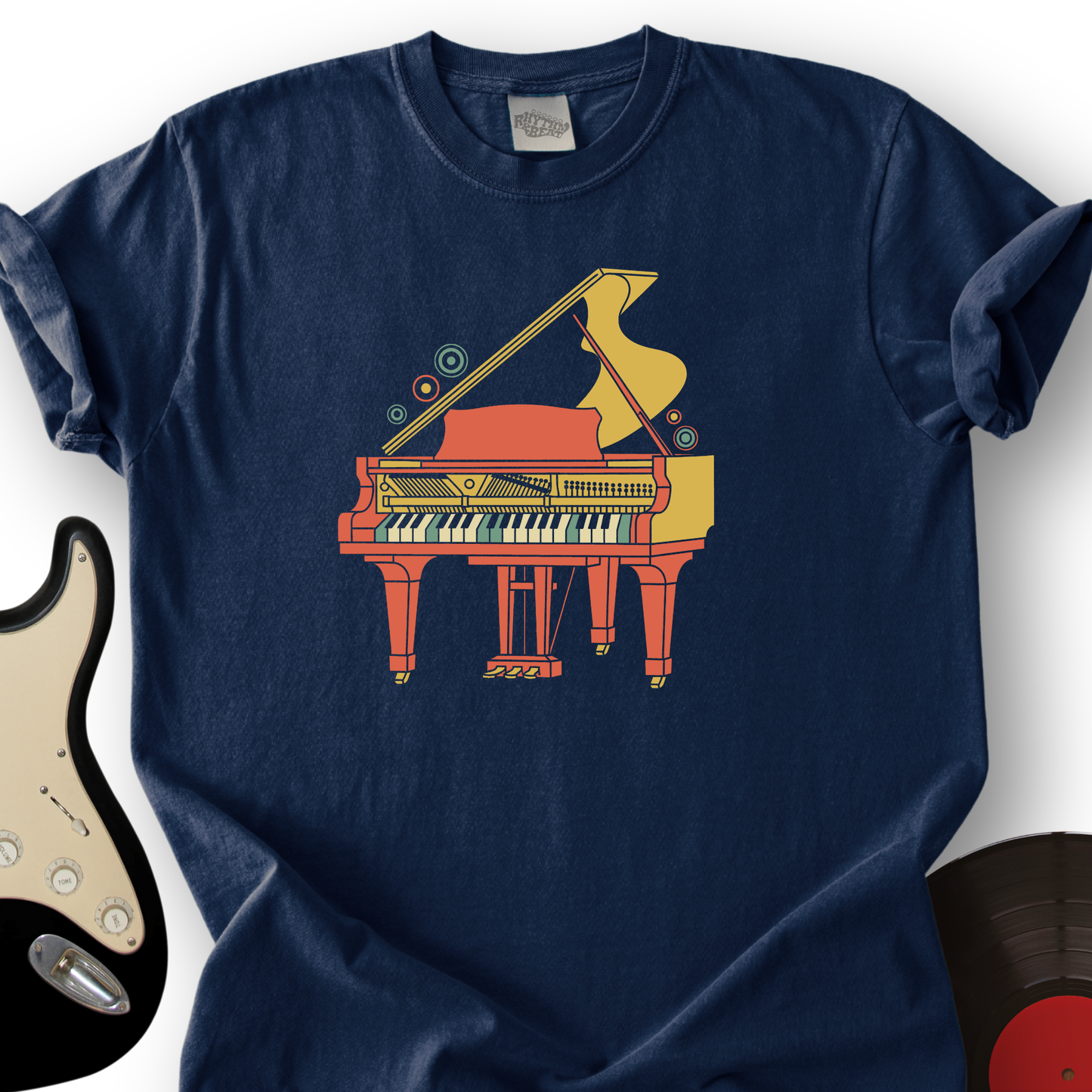 Piano Retro T-Shirt