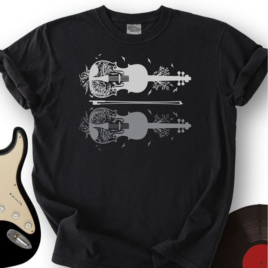 Violin Reflection T-Shirt