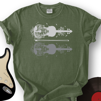 Violin Reflection T-Shirt
