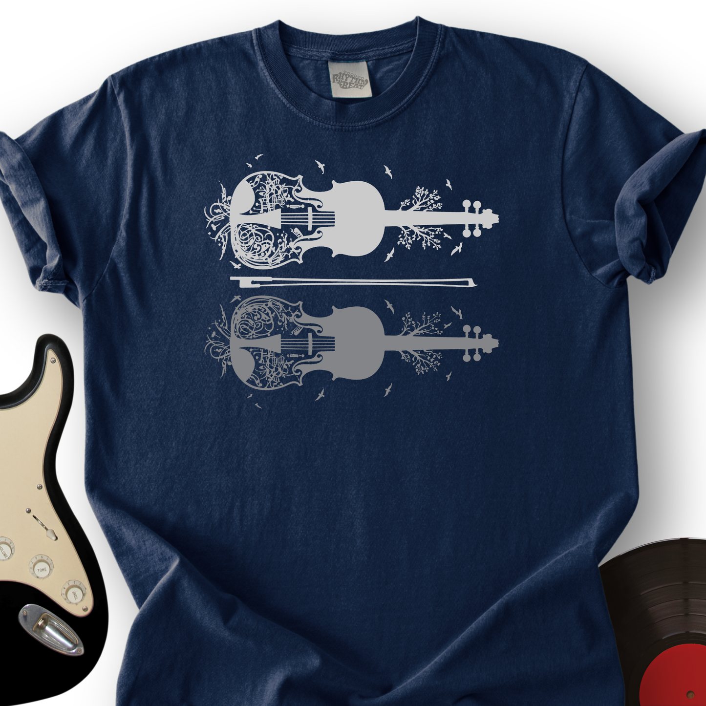 Violin Reflection T-Shirt