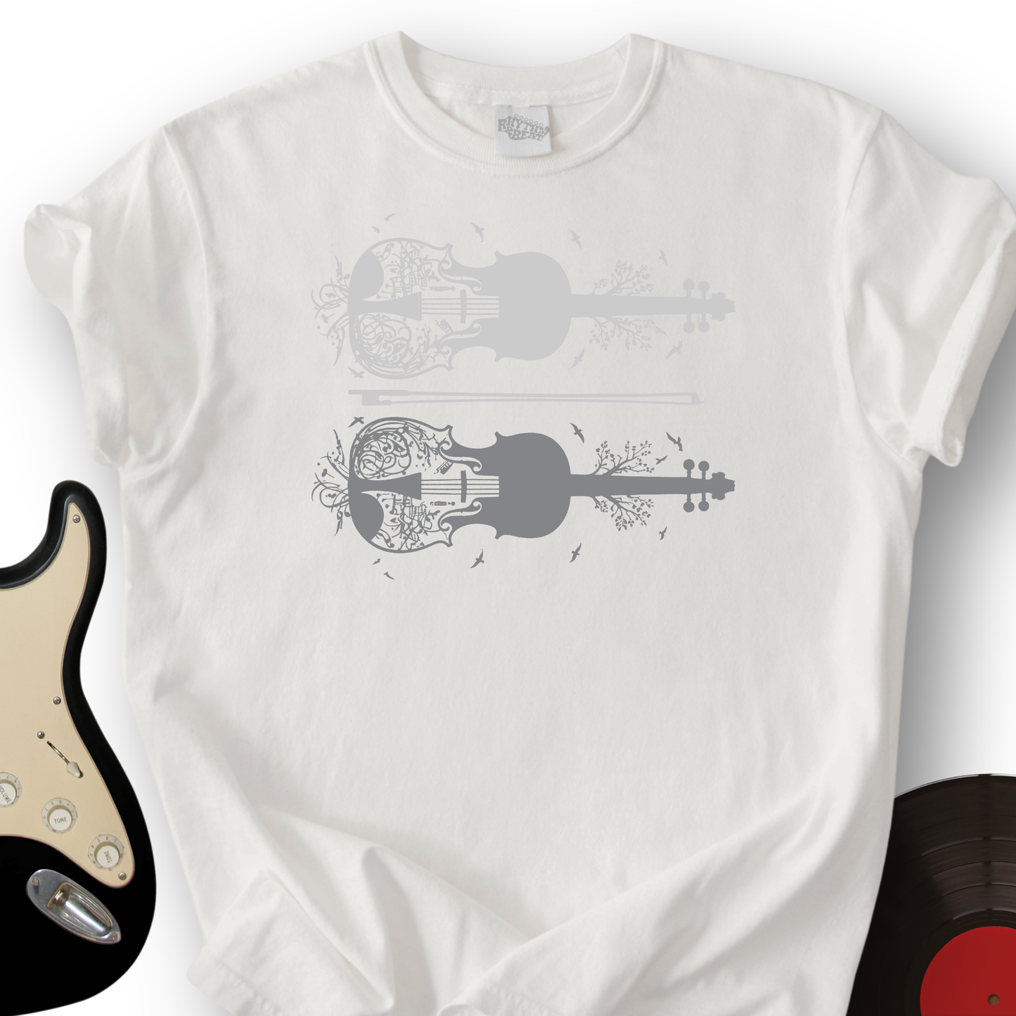 Violin Reflection T-Shirt