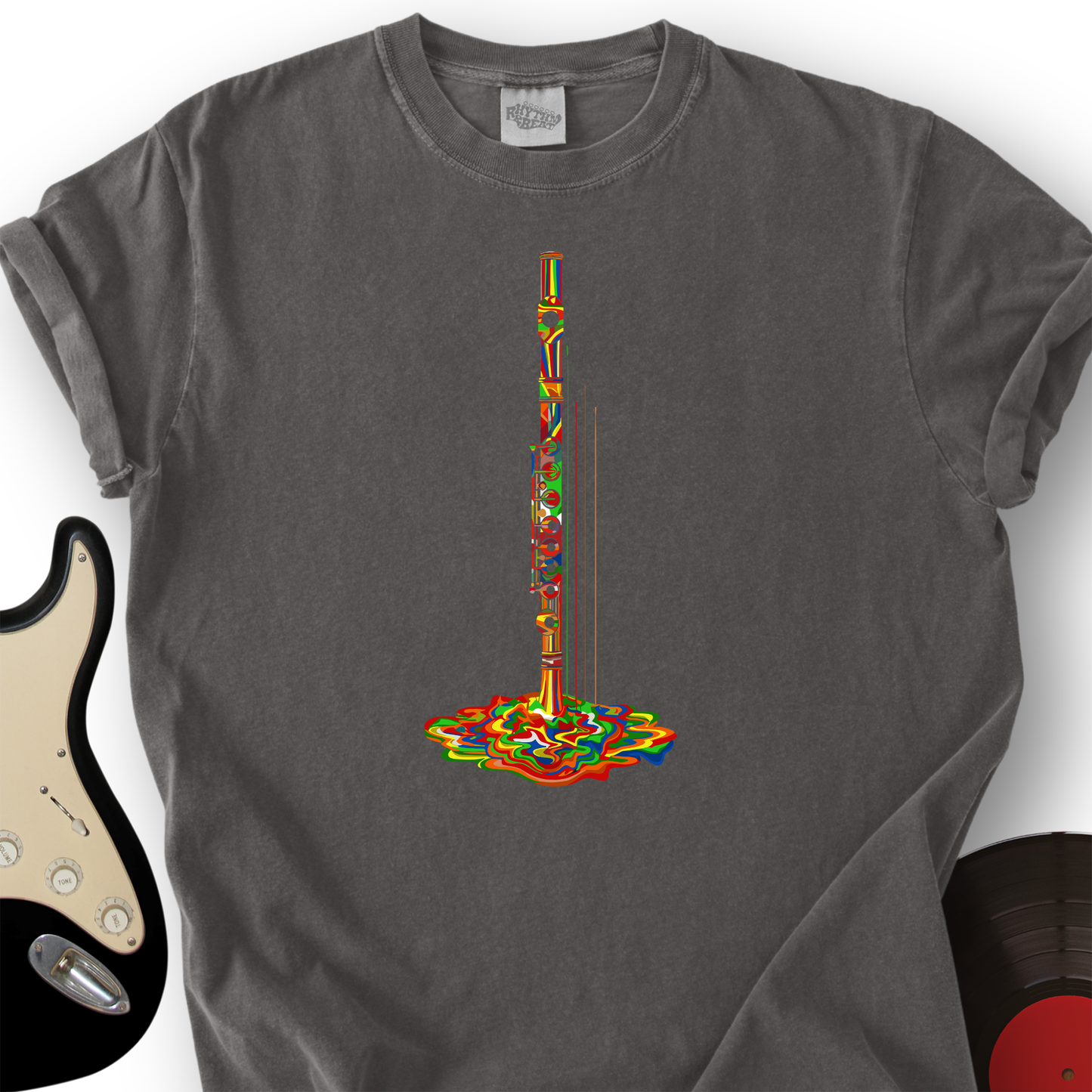 Melting Rainbow Flute T-Shirt