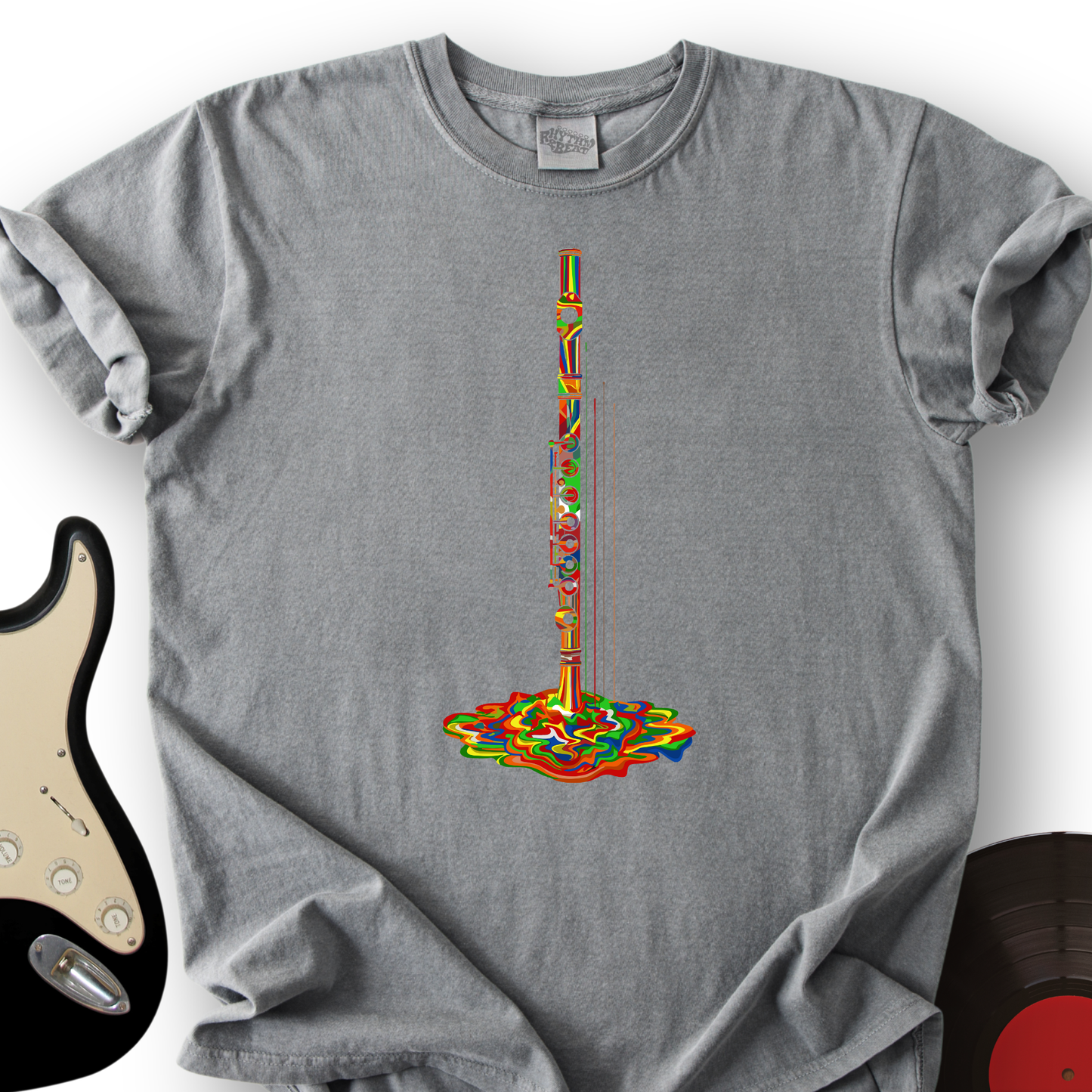 Melting Rainbow Flute T-Shirt