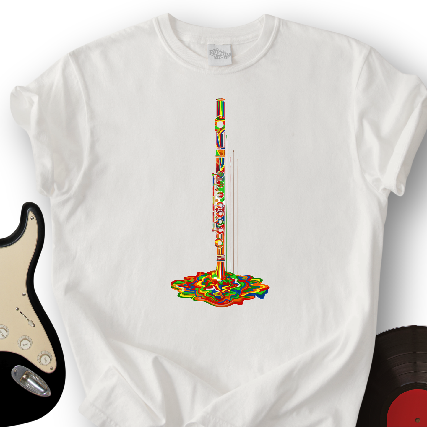 Melting Rainbow Flute T-Shirt