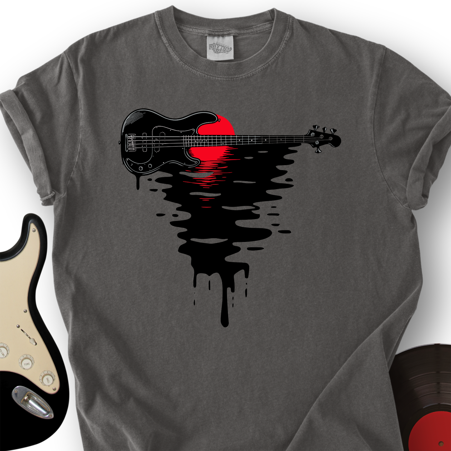 Melting Electric Guitar T-Shirt