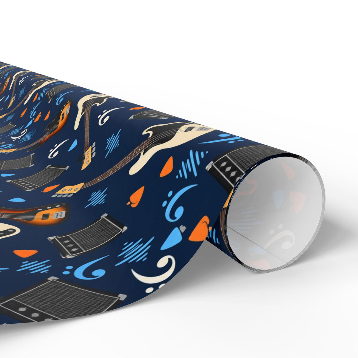 Bass Guitar Wrapping Paper