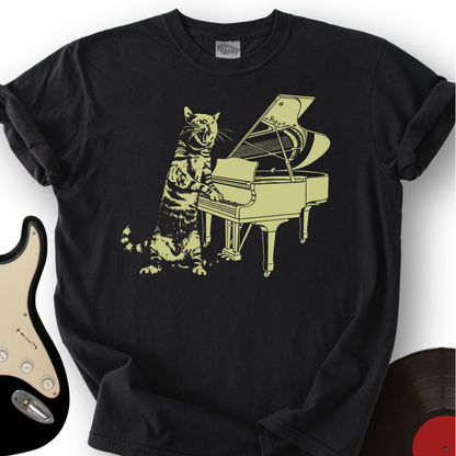 Cat Piano T-Shirt