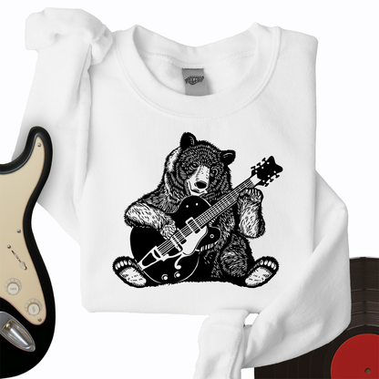 Guitar Bear Crewneck