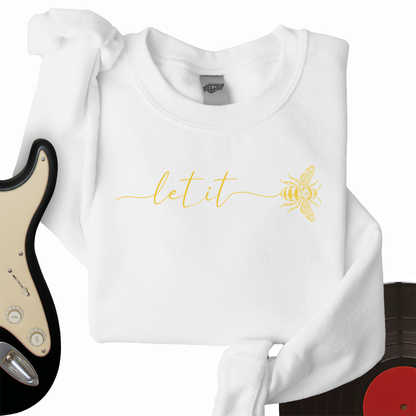 Let It T-Buzz Crewneck