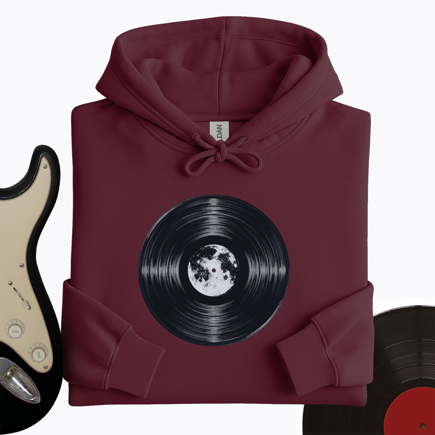 Moon Vinyl Hoodie