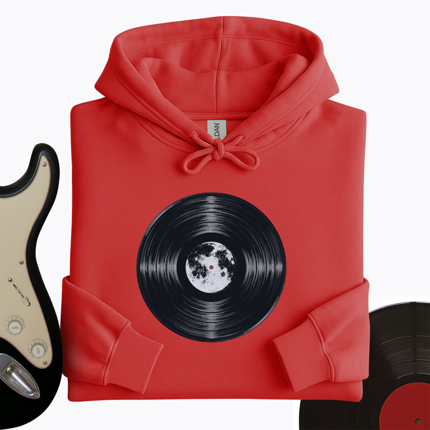 Moon Vinyl Hoodie