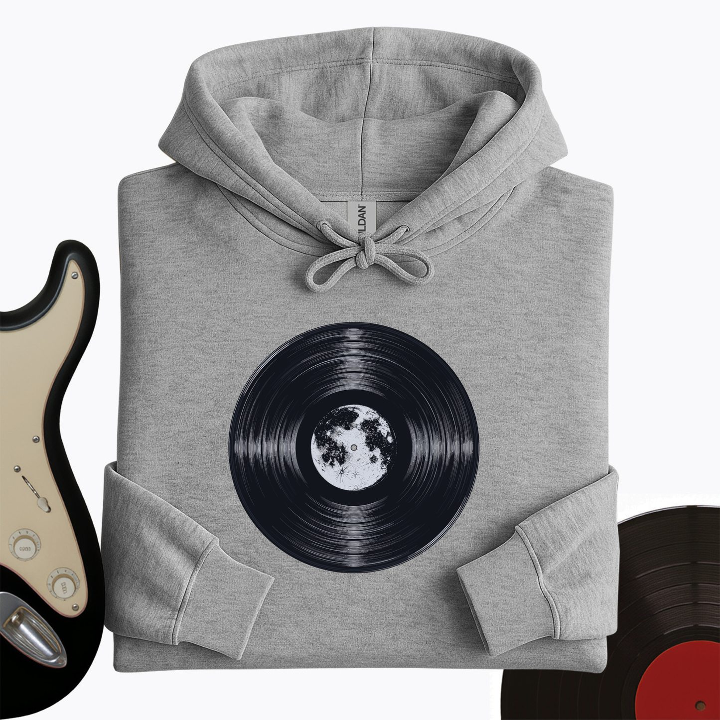 Moon Vinyl Hoodie
