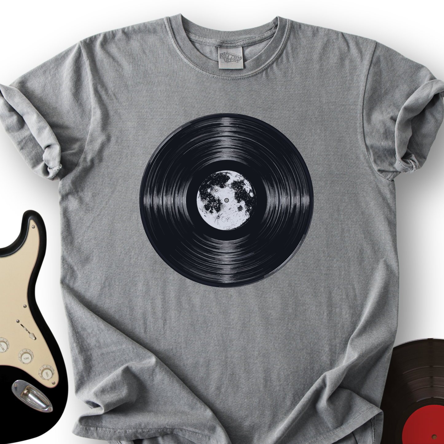 Moon Vinyl T-Shirt
