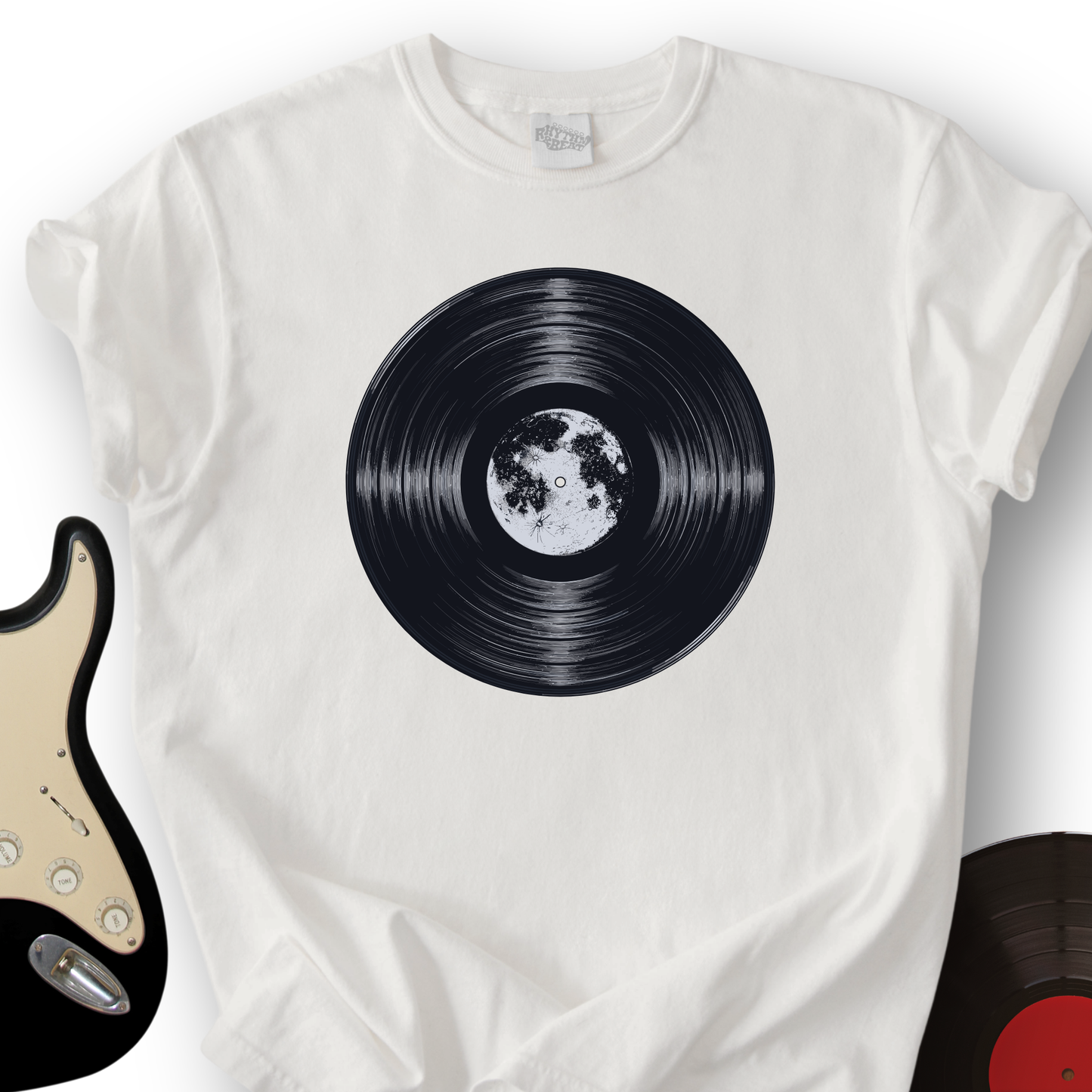 Moon Vinyl T-Shirt