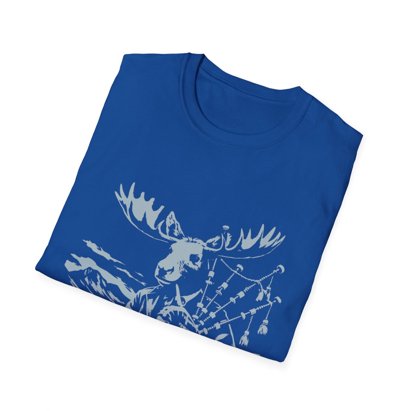 Moose Bagpiper T-Shirt