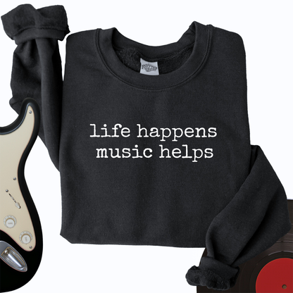 Life Happens Crewneck
