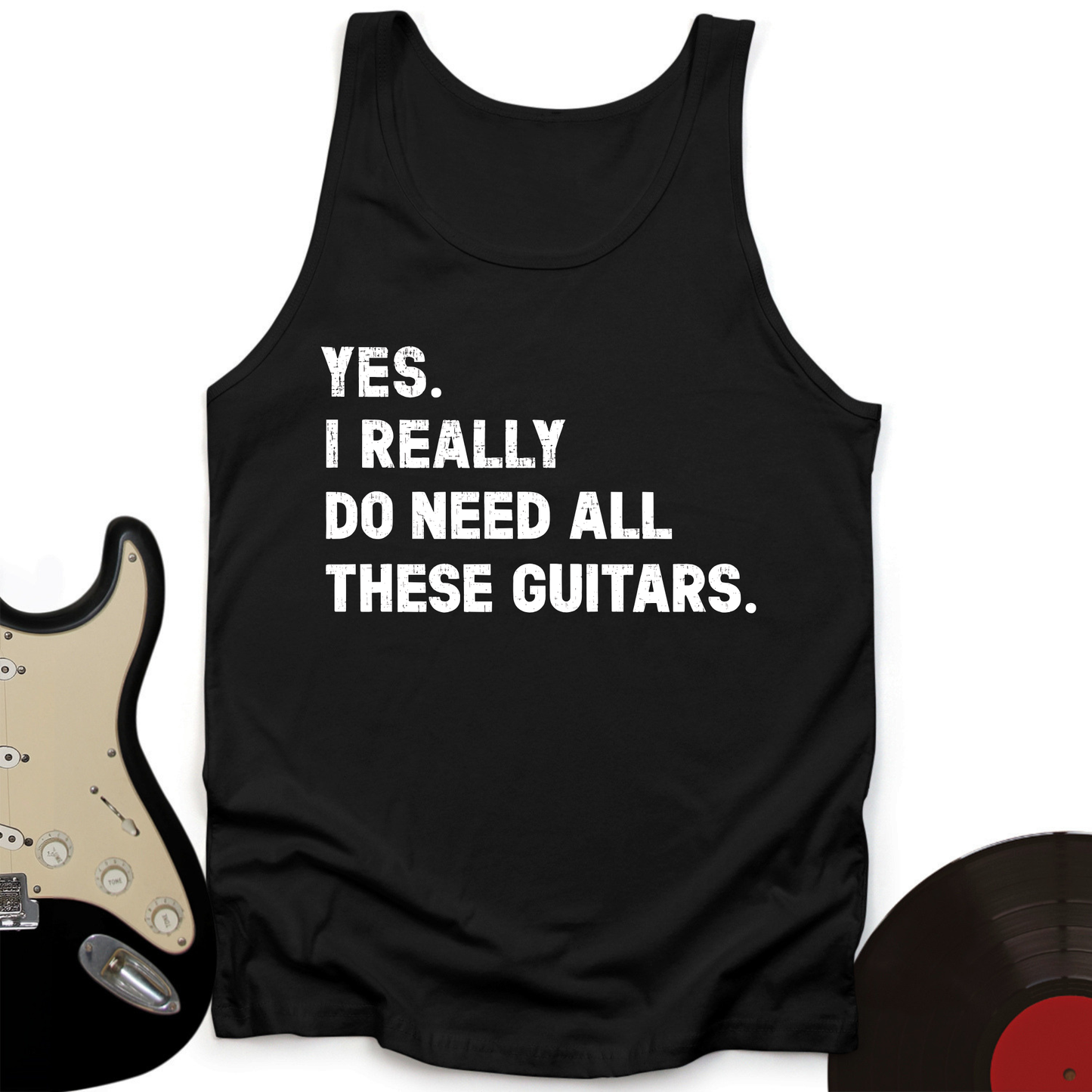 Need All These Guitars Tank Top