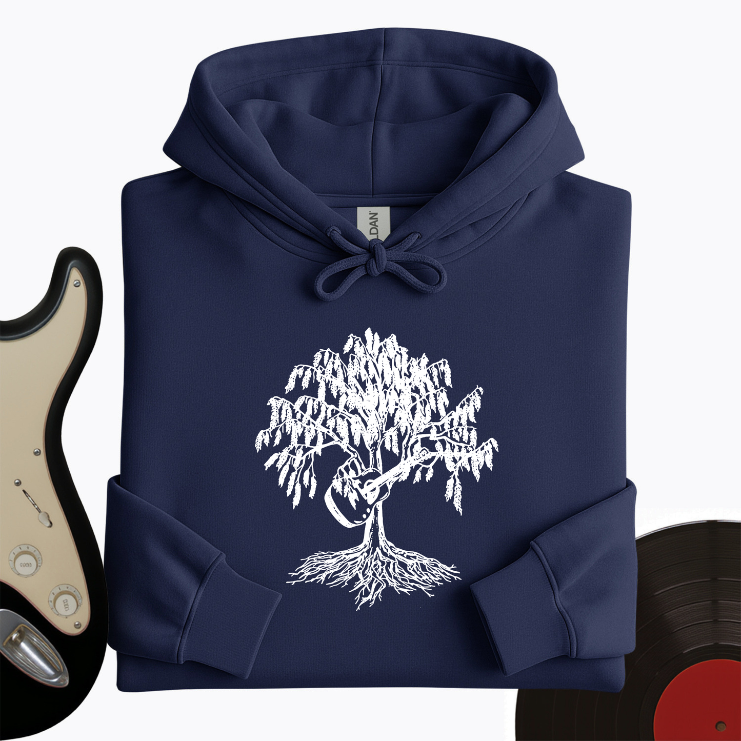 Weeping Willow Guitar Hoodie