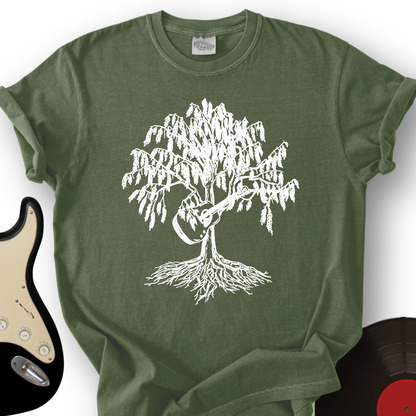 Weeping Willow Guitar T-Shirt