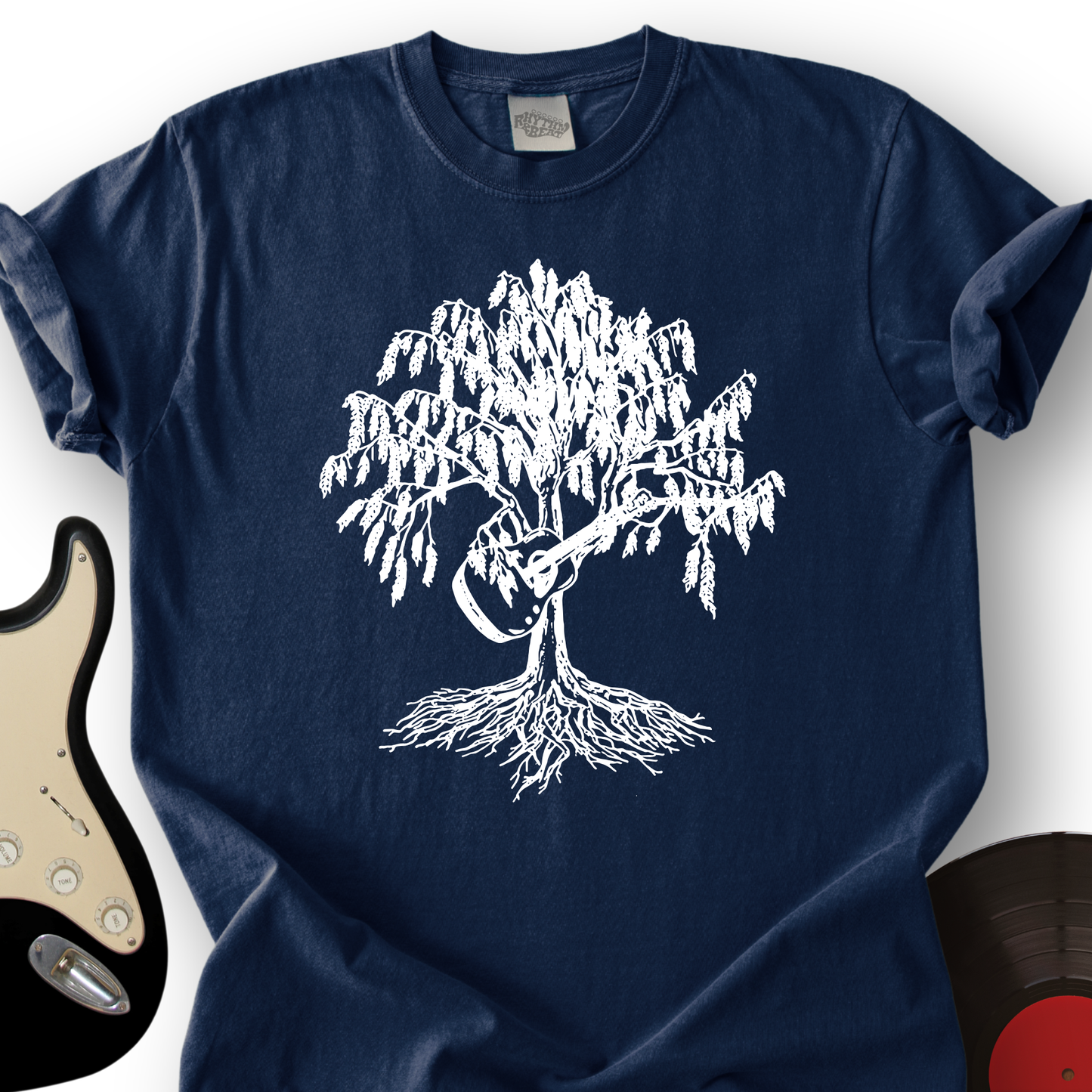 Weeping Willow Guitar T-Shirt