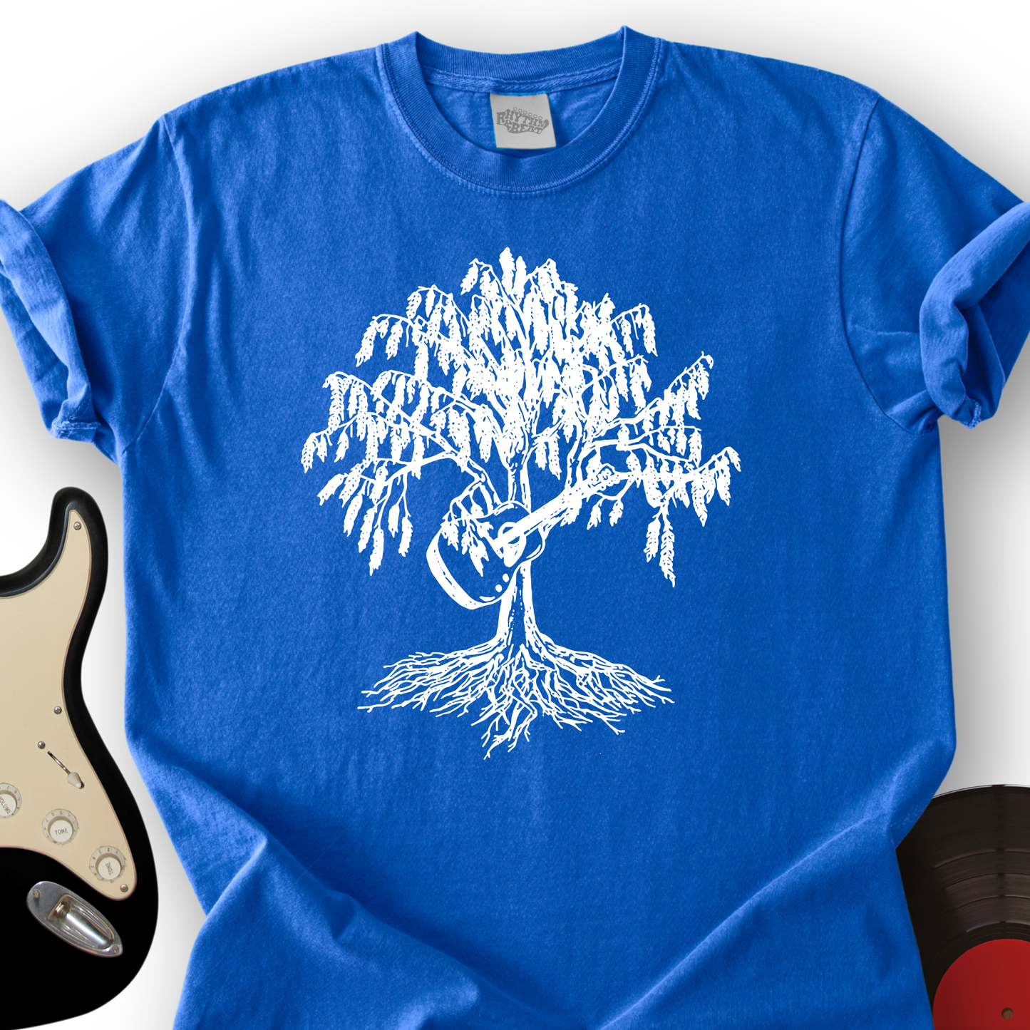Weeping Willow Guitar T-Shirt