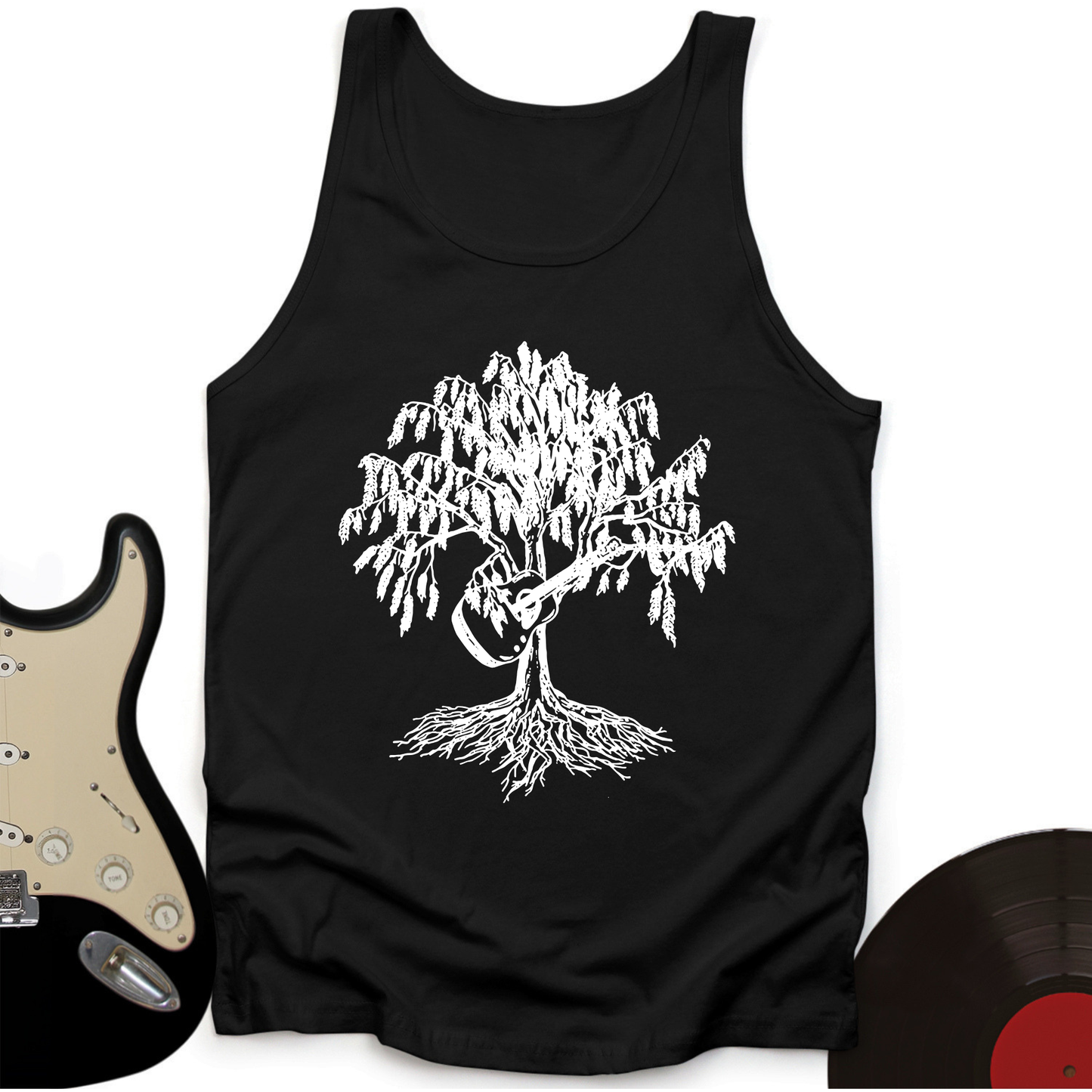 Weeping Willow Guitar Tank Top