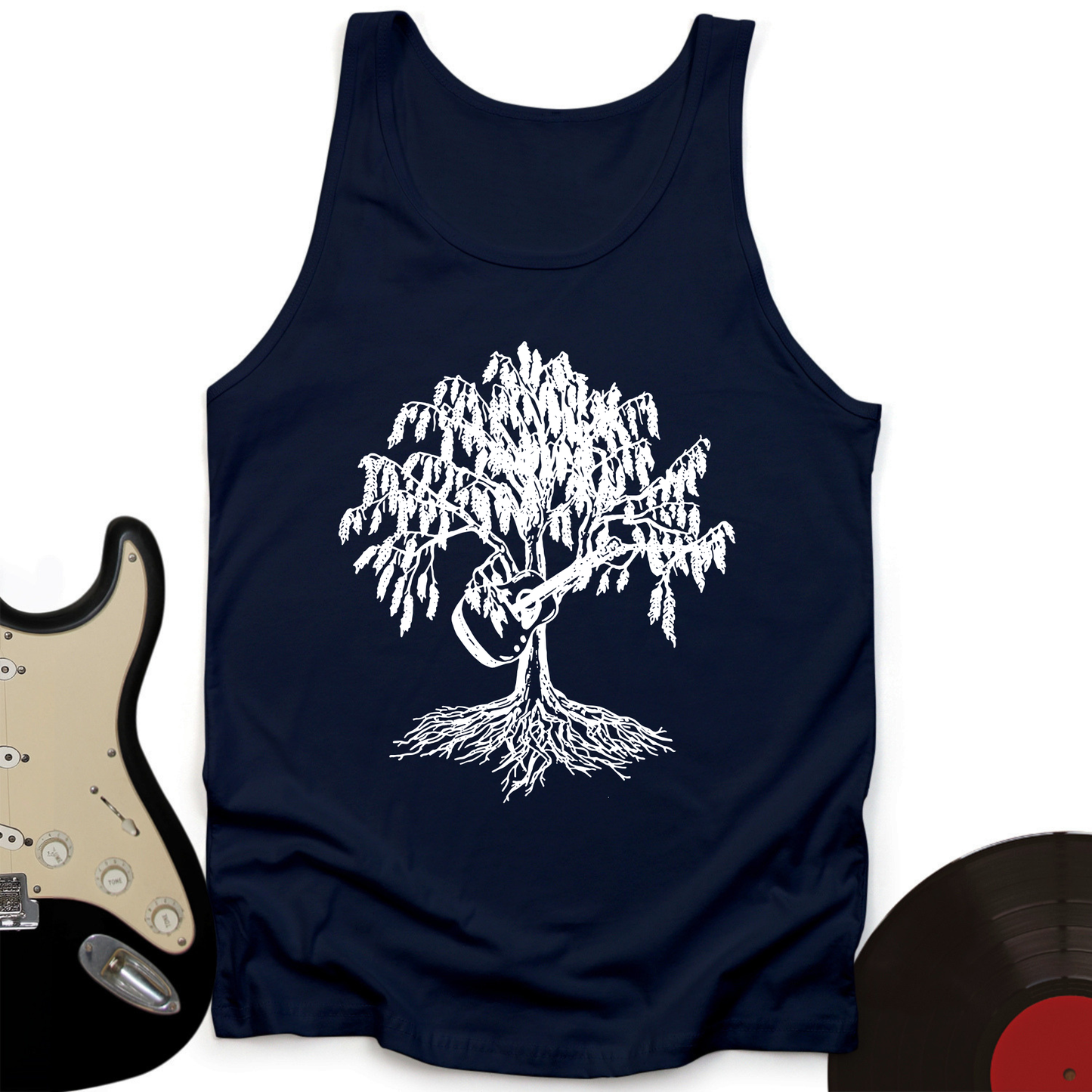 Weeping Willow Guitar Tank Top