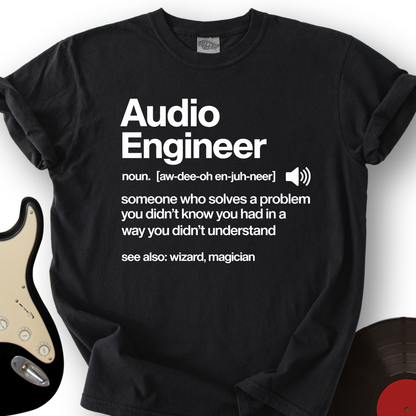 Audio Engineer Definition T-Shirt