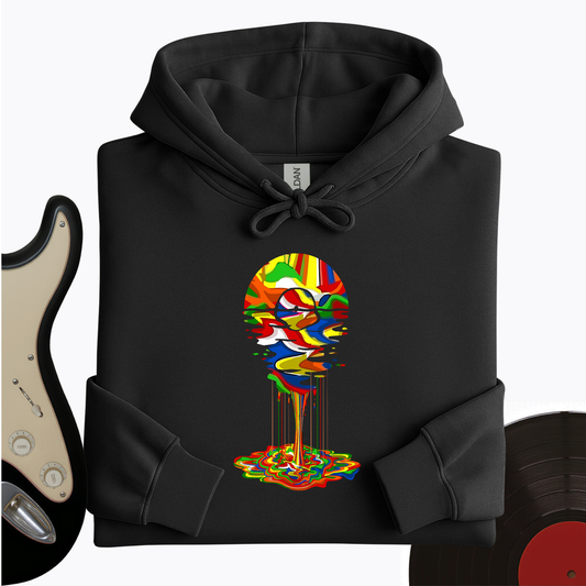 Melting Rainbow Vinyl Hoodie
