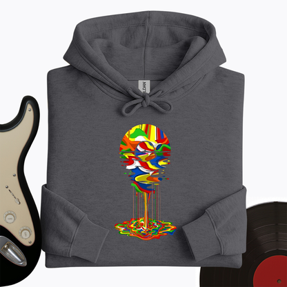 Melting Rainbow Vinyl Hoodie