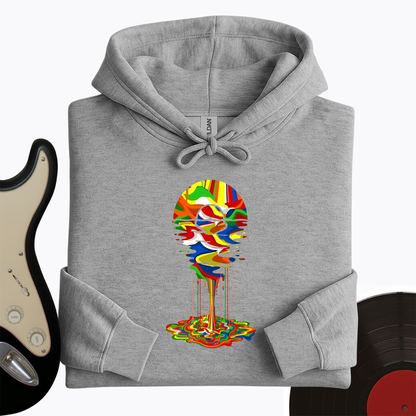 Melting Rainbow Vinyl Hoodie