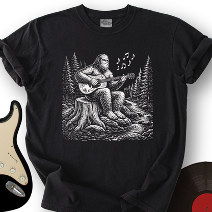 Bigfoot Guitar T-Shirt