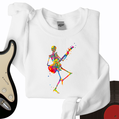 Colorful Souls Guitar Crewneck