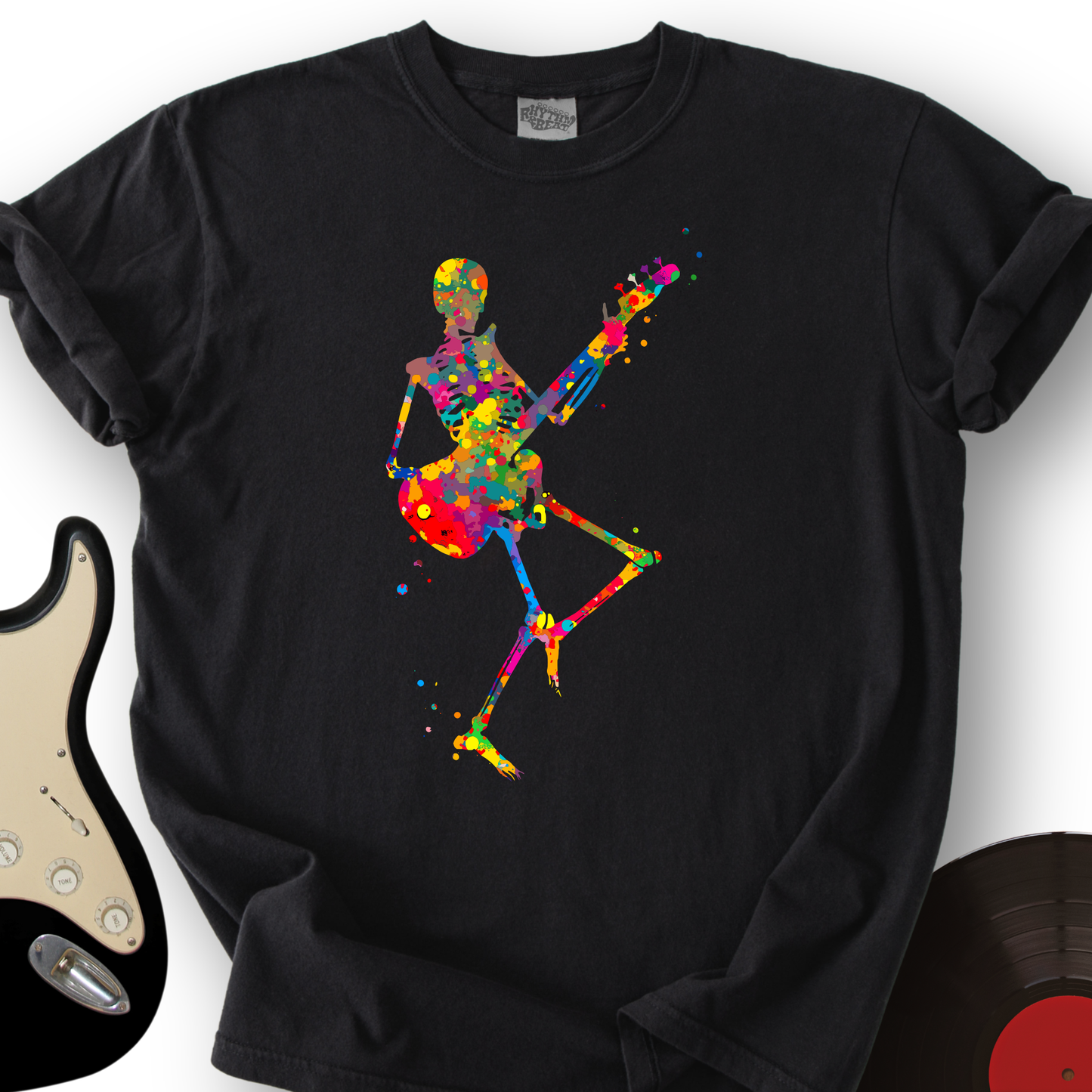 Colorful Souls Guitar T-Shirt