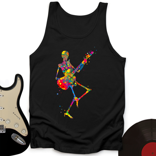 Colorful Souls Guitar Tank Top