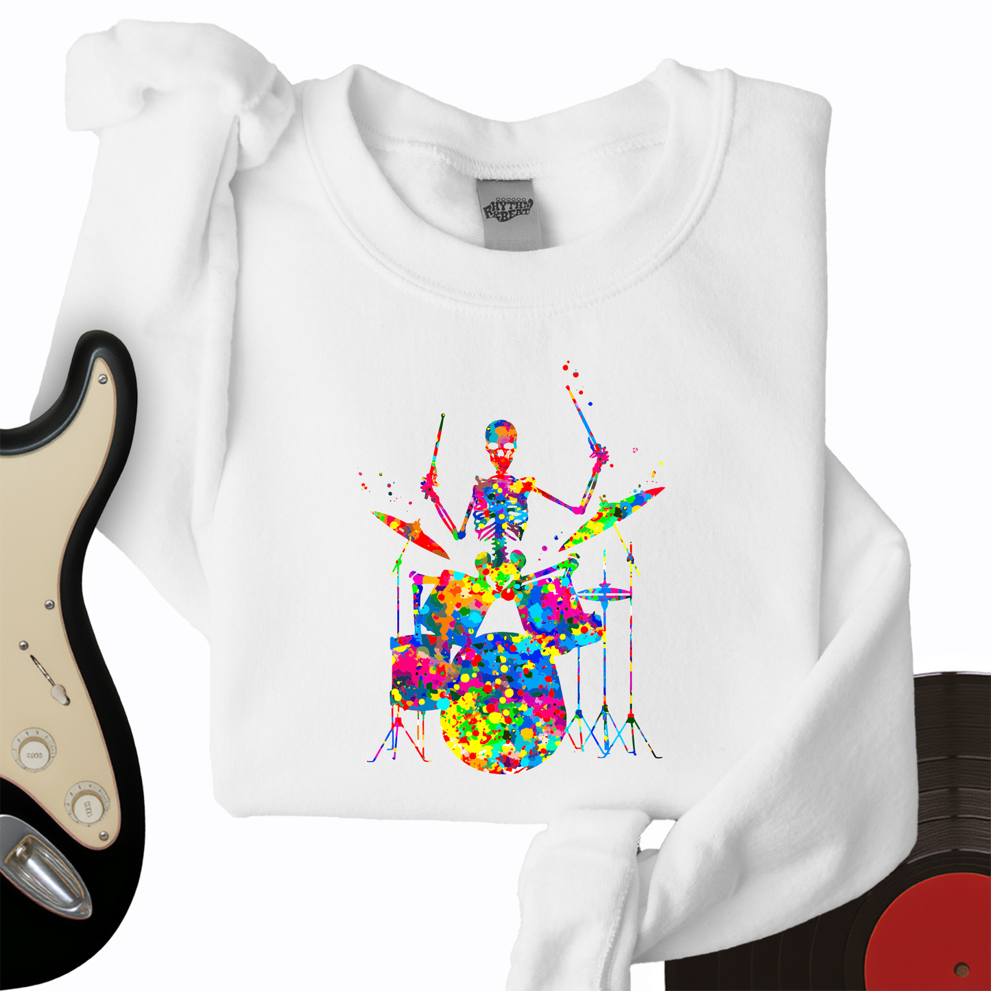 Colorful Souls Drummer Crewneck