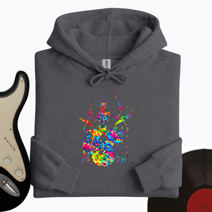 Colorful Souls Drummer Hoodie